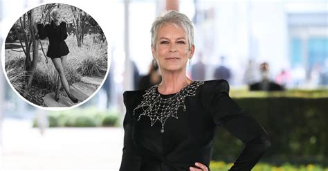 jamie lee curtis ass|Jamie Lee Curtis, 64, Poses in Blazer and Fishnets in Sultry Pic